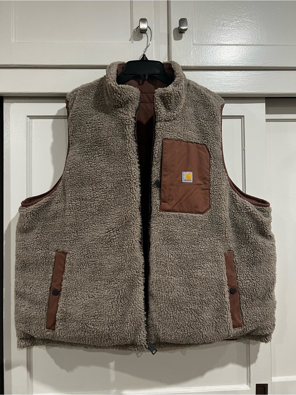 Carhartt Women's Quilted Vest — Rose Mauve - Picture 5 of 6